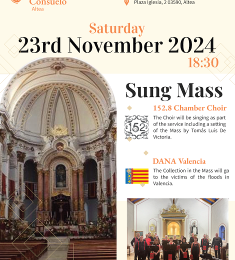 152.8 Chamber Choir Mass in Altea Church