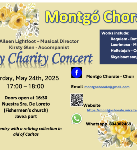 Montgó Chorale Charity Concert