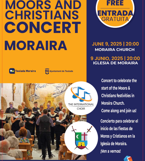 Moors and Christians Moraira - The International Choir