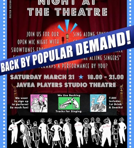 A Night At The Theatre - Open Mic Night