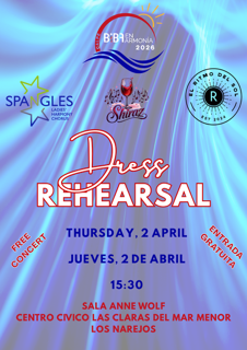 Spangles Dress Rehearsal