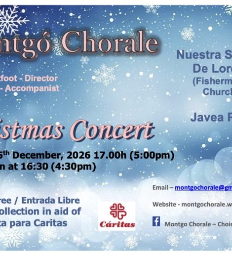 Montgó Chorale Christmas Concert