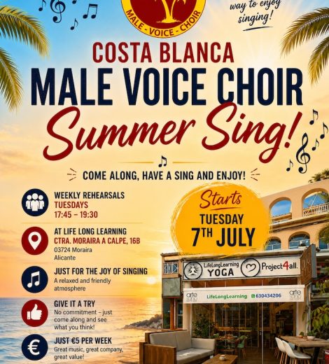 Costa Blanca Male Voice Choir Summer Sing