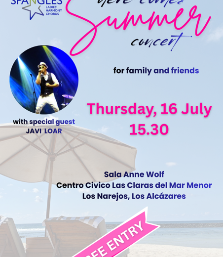 Spangles Here Comes Summer Concert