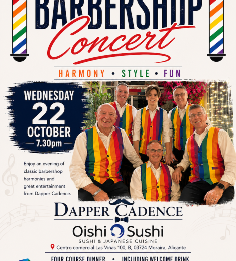 Dapper Cadence at Oishi Sushi - Moraira